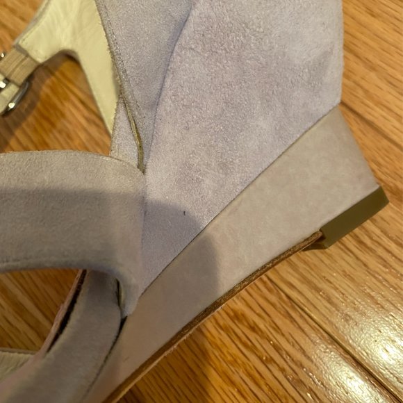 Jil Sander women high sandals -Lilac 38.5 - Picture 11 of 16